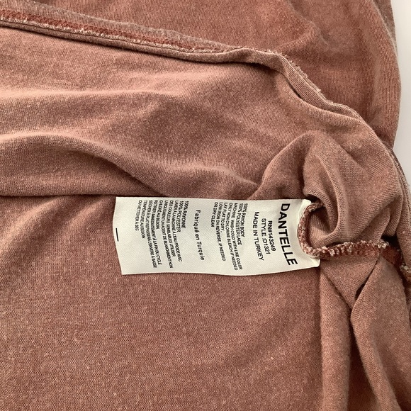 Danielle Womens Dove Lace Back Tee M - Picture 5 of 10